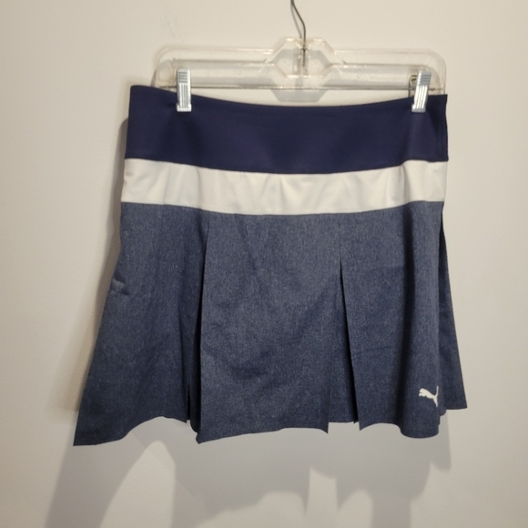 Puma size L prw shape pleated  golf/tennis Prep Skort - Picture 1 of 5